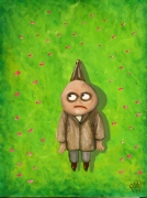 Fanget i en snestorm