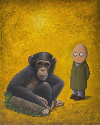 Mig og mig - et dobbelt selvportræt