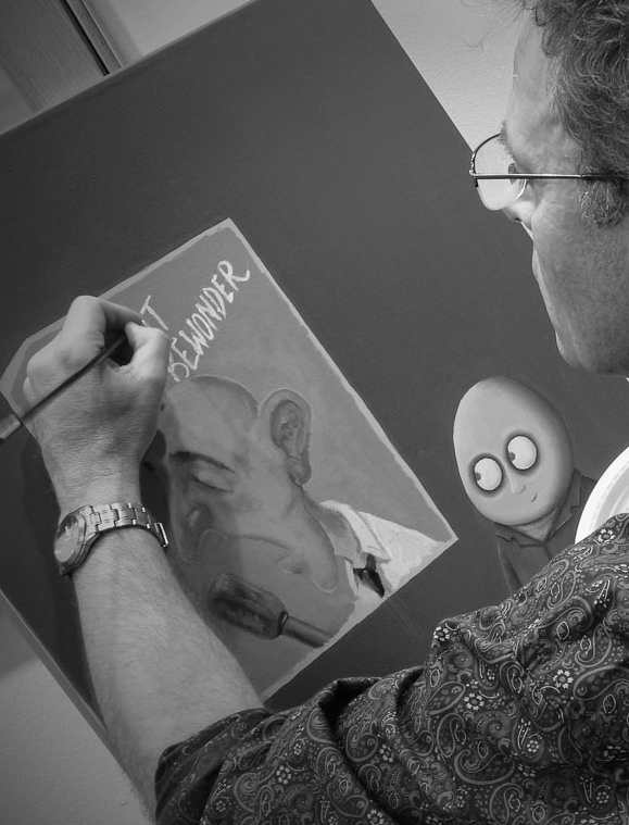 Jacob Gadd fotograferet af Helle Lorentzen på Herning Kunstmesse 2012