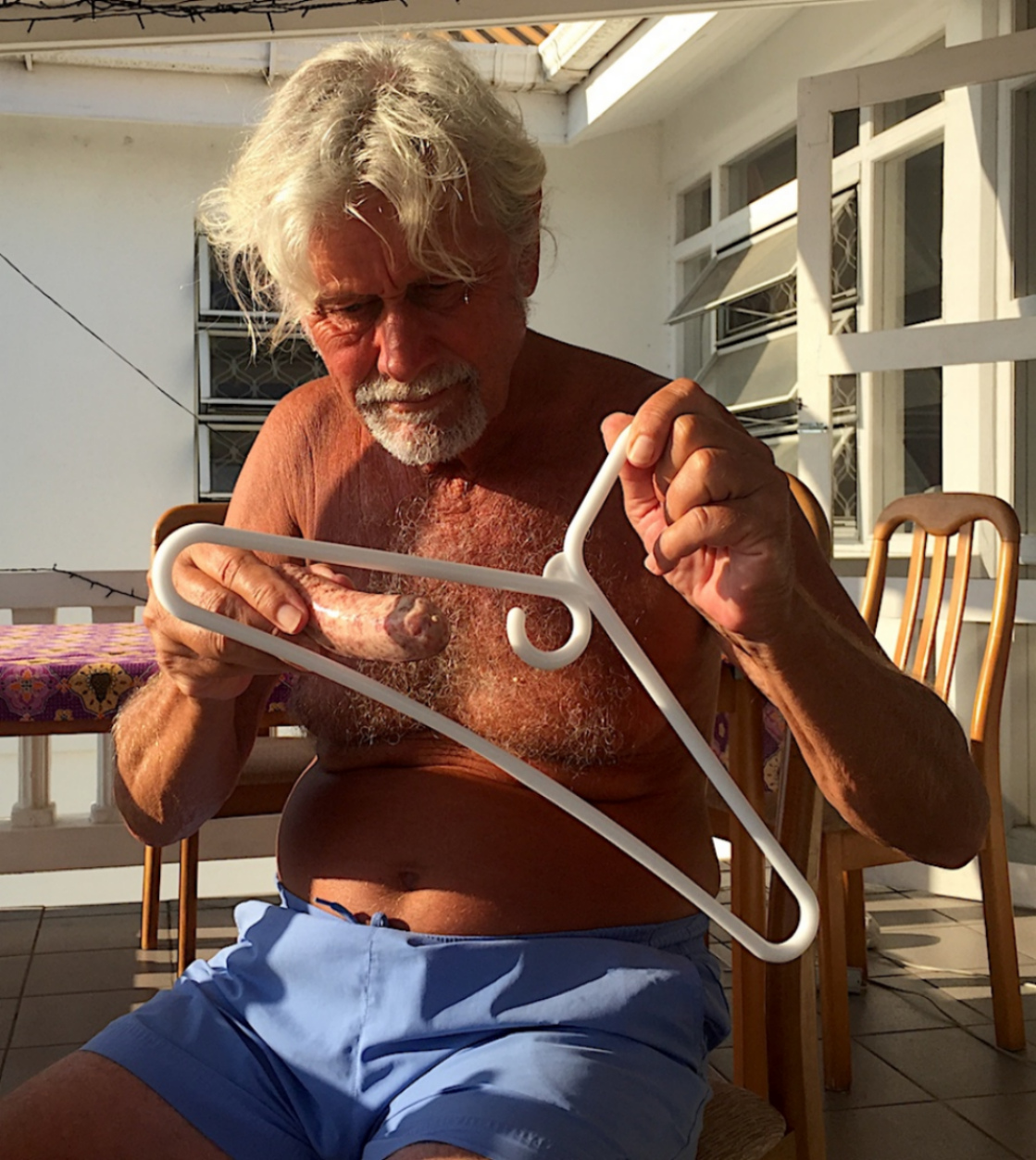 Mik Schack med Bas trianglen