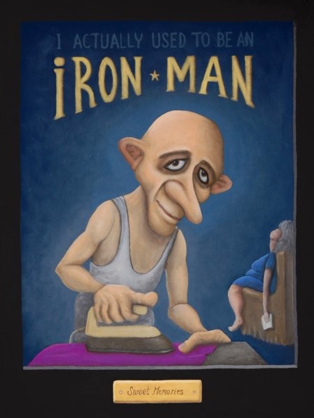 Iron Man — kunsttryk af Jacob Gadd