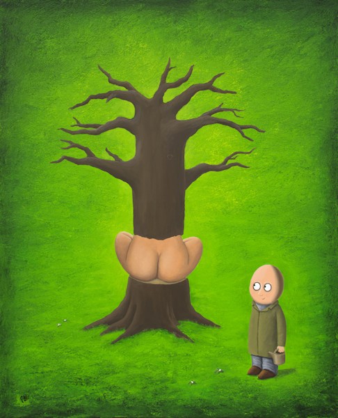 Walthers Wunderbaum — kunsttryk af Jacob Gadd